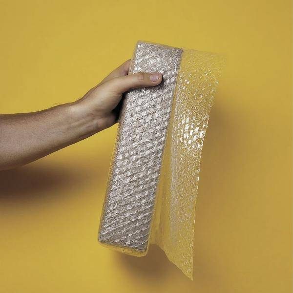Bubble wrap protecting a shipped item