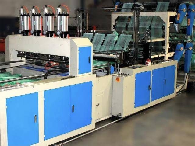 Plastic bag-making machine