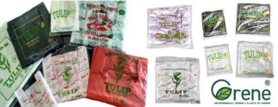 Kemasan kantong plastik merek Tulip produksi Mekar Plastik